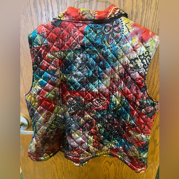 Coldwater Creek Vintage Velvet Vest - Picture 8 of 9